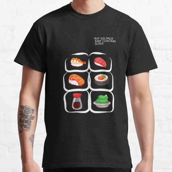 Sushi Men T Shirts Redbubble - how long does kick on tsunami sushi roblox last