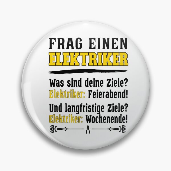 Item preview, Frag einen Elektriker - Elektroniker - Elektro Witze designed and sold by dJ-Design.