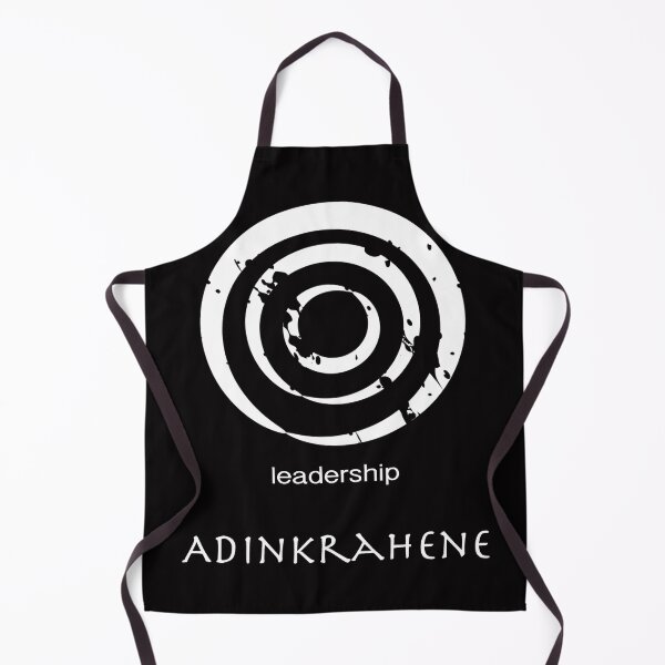 Artikelvorschau, Adinkra Symbol Schürze Adinkrahene entworfen und verkauft von GrimalkinStudio.