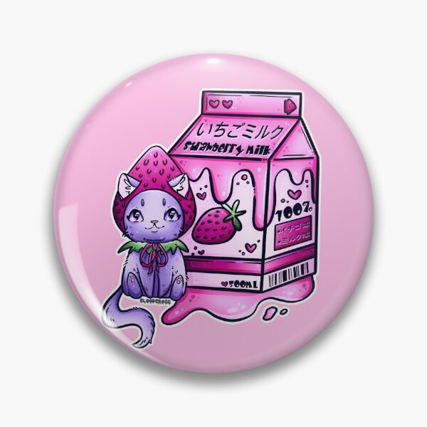 Item preview, Strawberry Milk Kitten designed and sold by BloodCross.