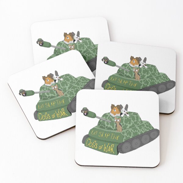 Item preview, LET SLIP THE DOGS OF WAR designed and sold by illustra-speare.
