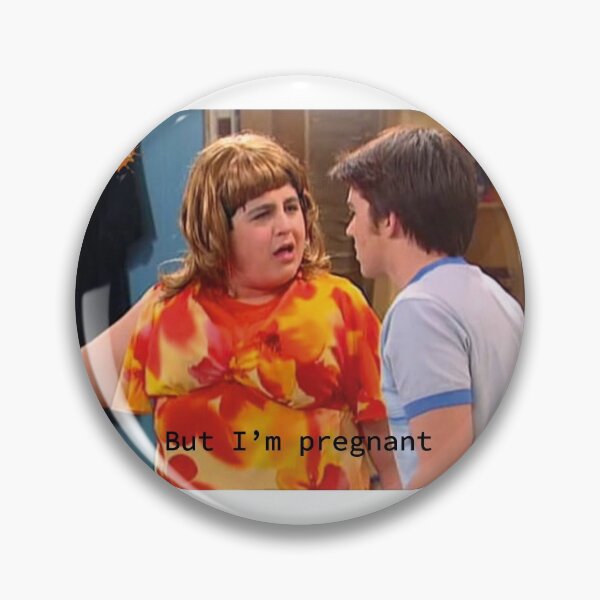 Item preview, Josh Nichols dressed as a woman "But I'm pregnant" designed and sold by Jujusz.
