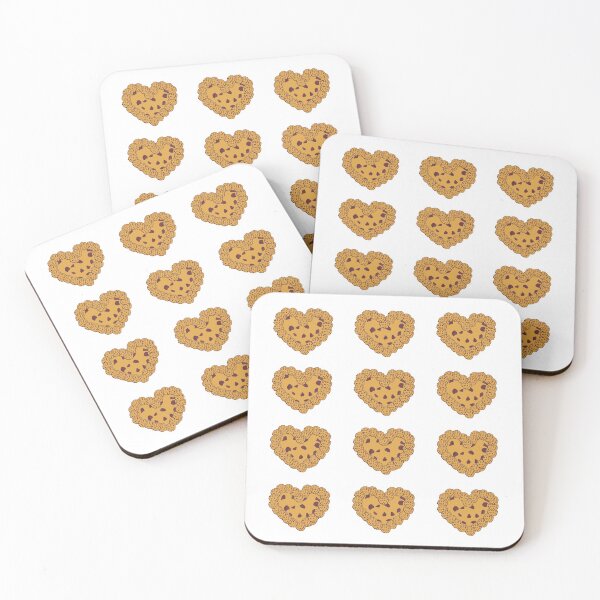 Item preview, Cute cookie hearts extra cookies pattern | Cookie Lover | cookies | cookie gifts designed and sold by Lindsay Marie Patterns.