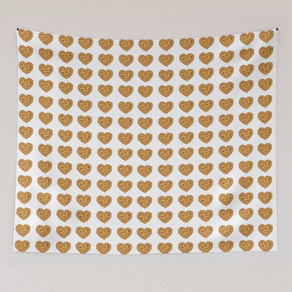 Item preview, Cute cookie hearts extra cookies pattern | Cookie Lover | cookies | cookie gifts designed and sold by Lindsay Marie Patterns.