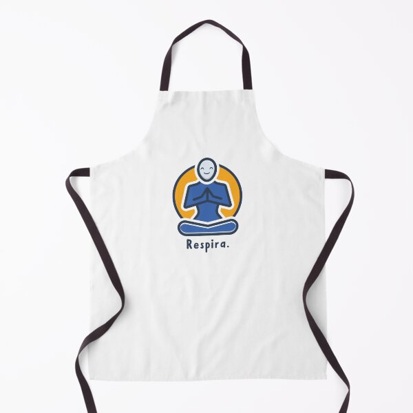 Item preview, Respira.| Persona Sonriente Practicando Meditación designed and sold by InkItStudio.