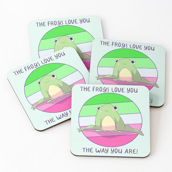 Item preview, The Frogs Love You The Way You Are! Abro Pride  designed and sold by ForTheFrogWar.