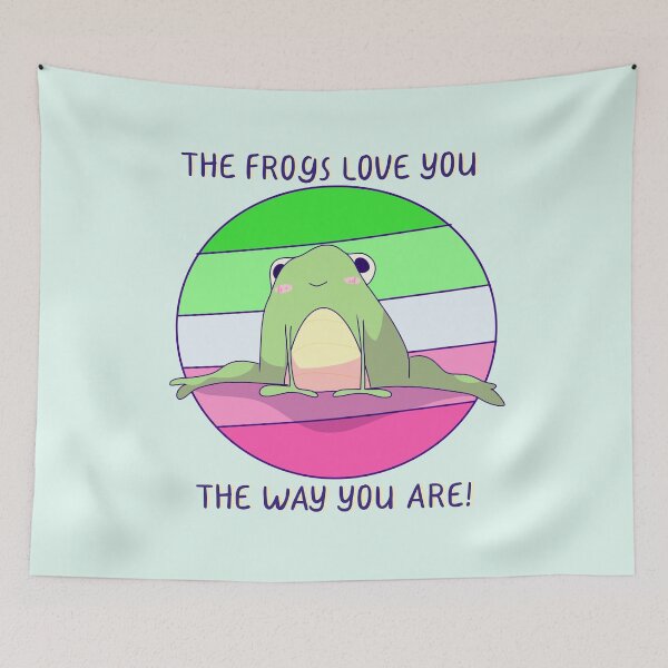 Item preview, The Frogs Love You The Way You Are! Abro Pride  designed and sold by ForTheFrogWar.