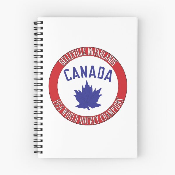 Item preview, Canada Day Celebration. Funny Father's Day gift for Hockey Dads.1959 Canadian Maple Leaf Hockey Champions Logo.  designed and sold by GTOATlogos.