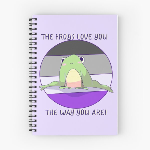 Item preview, The Frogs Love You The Way You Are! Ace Pride  designed and sold by ForTheFrogWar.