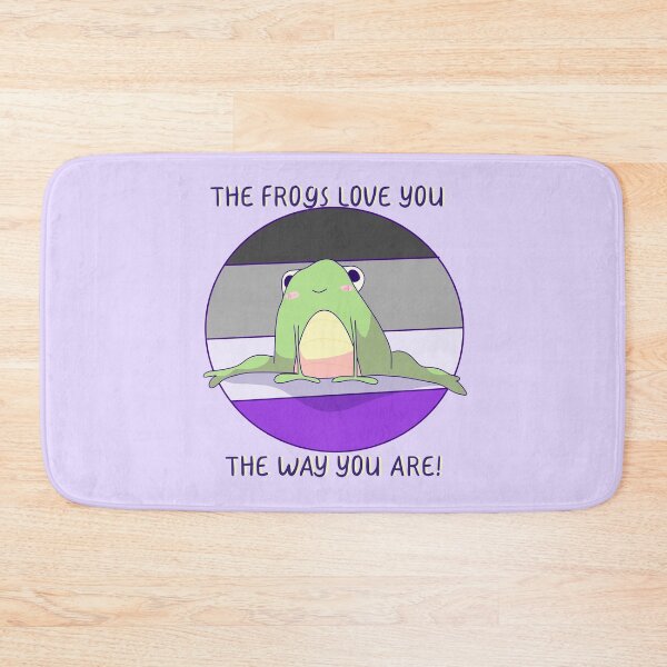 Item preview, The Frogs Love You The Way You Are! Ace Pride  designed and sold by ForTheFrogWar.