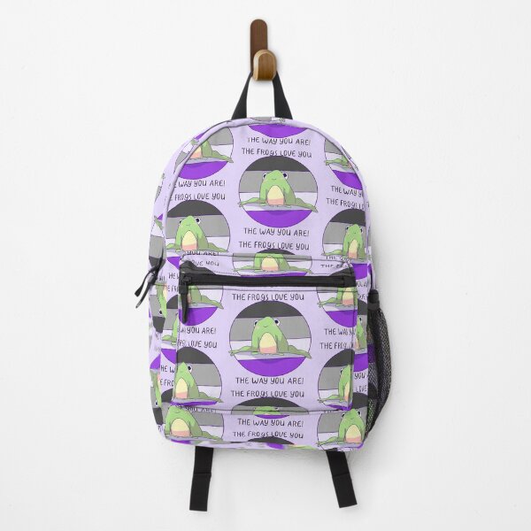 Item preview, The Frogs Love You The Way You Are! Ace Pride designed and sold by ForTheFrogWar.
