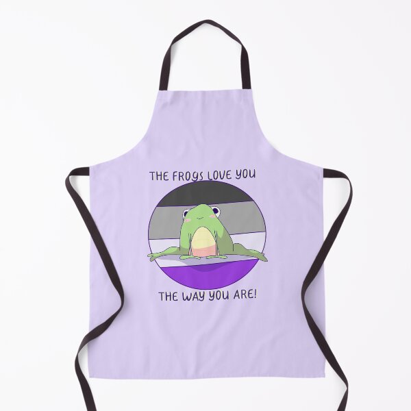 Item preview, The Frogs Love You The Way You Are! Ace Pride designed and sold by ForTheFrogWar.