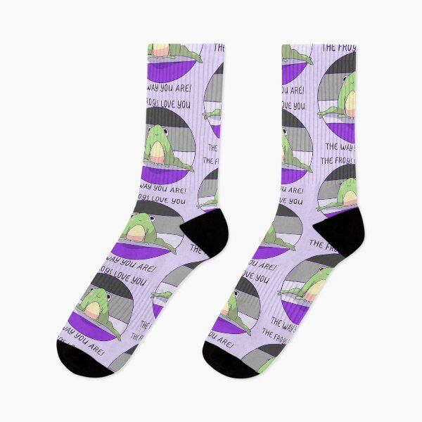 Item preview, The Frogs Love You The Way You Are! Ace Pride  designed and sold by ForTheFrogWar.