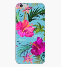 Hello Hawaii, a stylish retro aloha pattern. iPhone Case