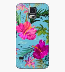 Hello Hawaii, a stylish retro aloha pattern. Case/Skin for Samsung Galaxy