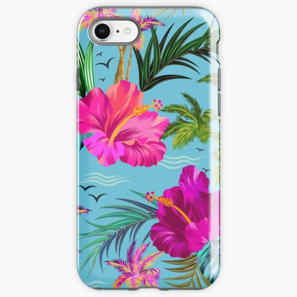 Hello Hawaii, a stylish retro aloha pattern. iPhone Tough Case