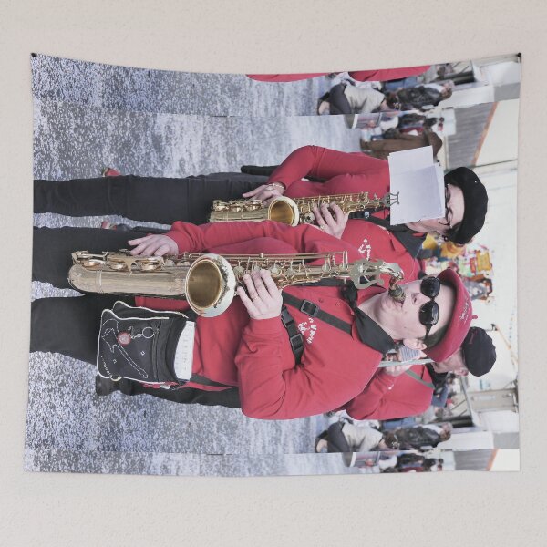 Item preview, r2813/ Finition 2021 - 18  Légende du Carnaval - 2017 /  " Vive la Musique du Pays-Basque "   (c)(h) Olavia-Olao Okaio Créations designed and sold by o.okaïo.