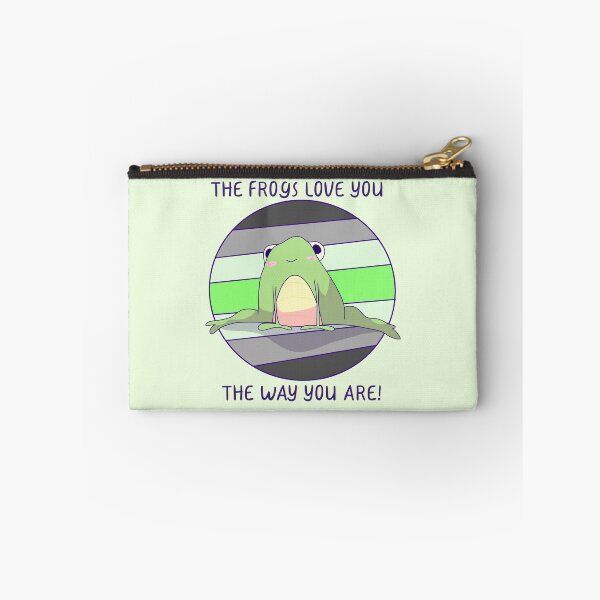 Item preview, The Frogs Love You The Way You Are! Agender Pride  designed and sold by ForTheFrogWar.