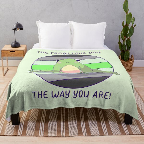 Item preview, The Frogs Love You The Way You Are! Agender Pride  designed and sold by ForTheFrogWar.