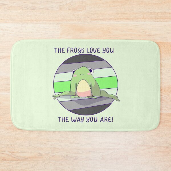 Item preview, The Frogs Love You The Way You Are! Agender Pride  designed and sold by ForTheFrogWar.