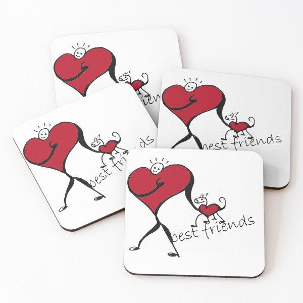 Item preview, best friends designed and sold by LedaundZeus.