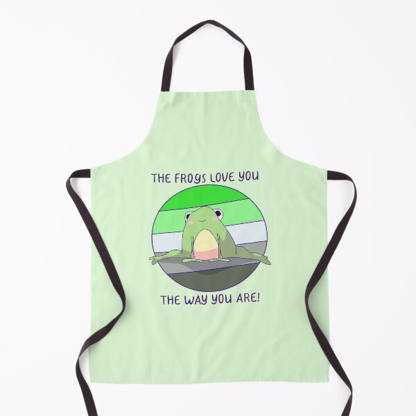 Item preview, The Frogs Love You The Way You Are! Aro Pride designed and sold by ForTheFrogWar.
