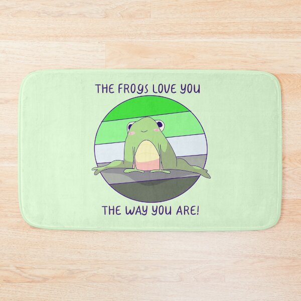 Item preview, The Frogs Love You The Way You Are! Aro Pride  designed and sold by ForTheFrogWar.