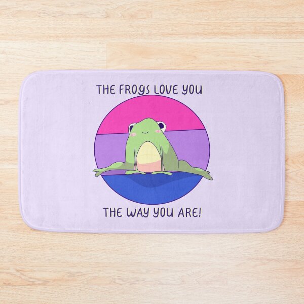 Item preview, The Frogs Love You The Way You Are! Bi Pride  designed and sold by ForTheFrogWar.