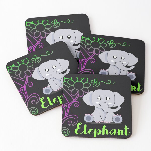 Item preview,  ELEPHANT | KAWAII ELEPHANT | CHIBI ELEPHANT designed and sold by NATUREZONE.