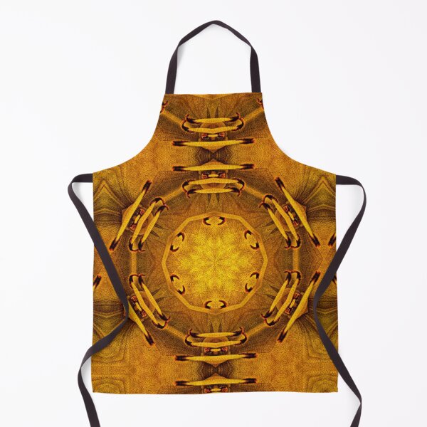 Item preview, floral fantasy design in shades of GOLD designed and sold by mister-john.