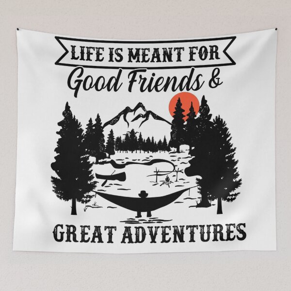 Item preview, Good Friends and Great Adventures designed and sold by Rickann.