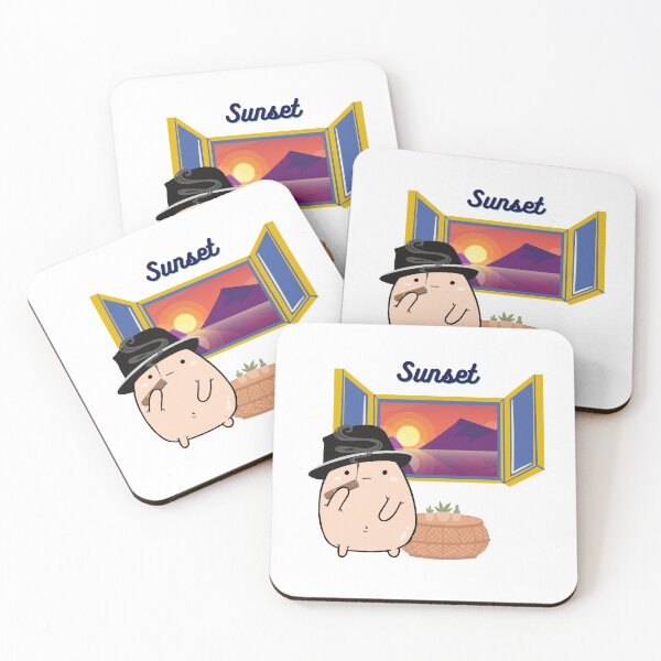Item preview, Little thumb guy enjoying sunset designed and sold by Yellowsprint.