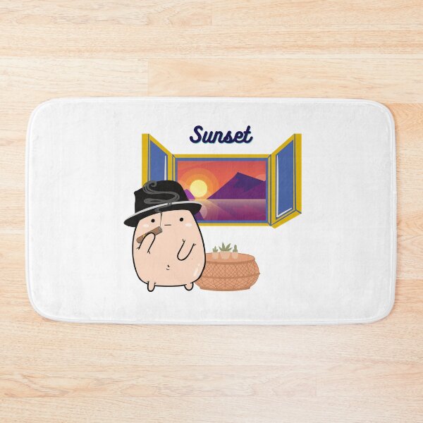 Item preview, Little thumb guy enjoying sunset designed and sold by Yellowsprint.