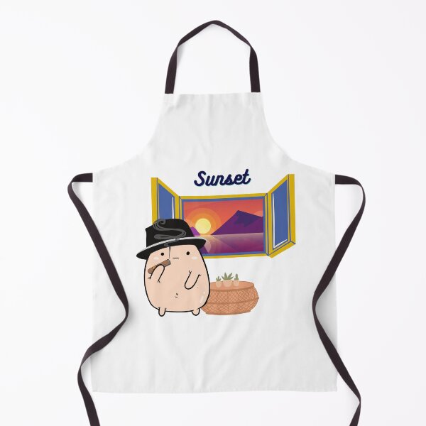 Item preview, Little thumb guy enjoying sunset designed and sold by Yellowsprint.