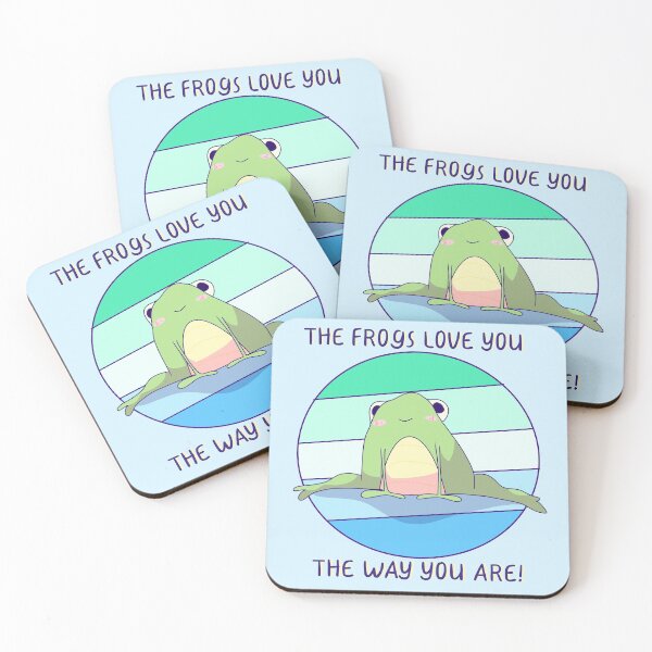 Item preview, The Frogs Love You The Way You Are! Gay Pride  designed and sold by ForTheFrogWar.