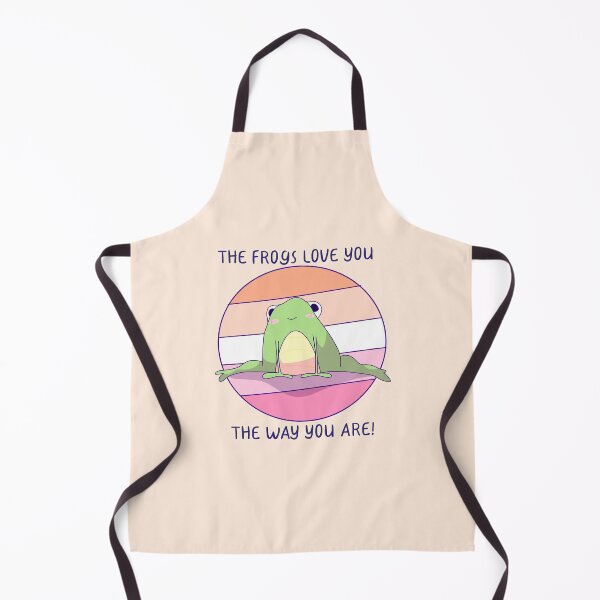 Item preview, The Frogs Love You The Way You Are! Lesbian Pride  designed and sold by ForTheFrogWar.