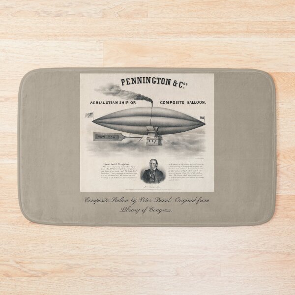 Item preview, Pennington & C Aerial Steam Ship Composite Balloon Poster Design designed and sold by EarthArtDesigns.