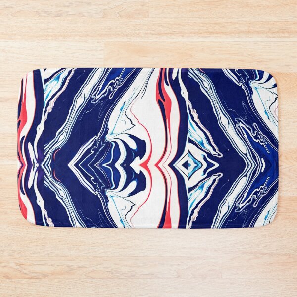 Item preview, Unsplash red white and blue abstract painting photo  designed and sold by Patternsonly.