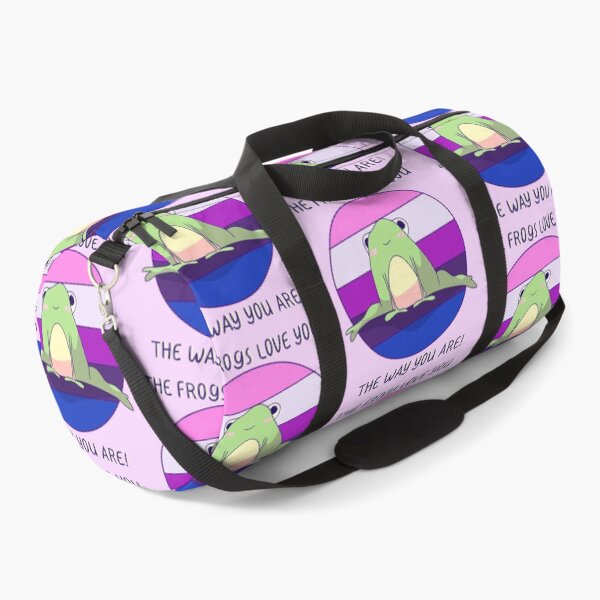 Item preview, The Frogs Love You The Way You Are! Genderfluid Pride  designed and sold by ForTheFrogWar.