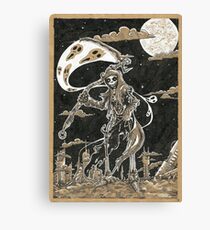 Death Of Planet RUST Canvas Print