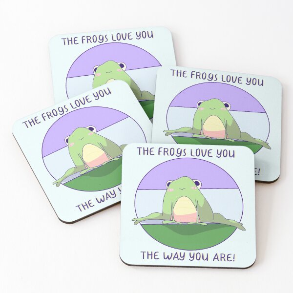 Item preview, The Frogs Love You The Way You Are! Genderqueer Pride  designed and sold by ForTheFrogWar.