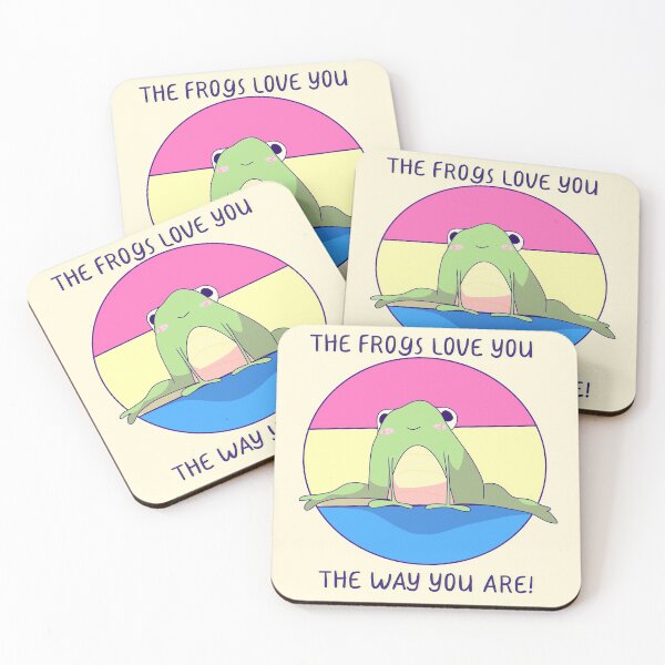 Item preview, The Frogs Love You The Way You Are! Pan Pride  designed and sold by ForTheFrogWar.