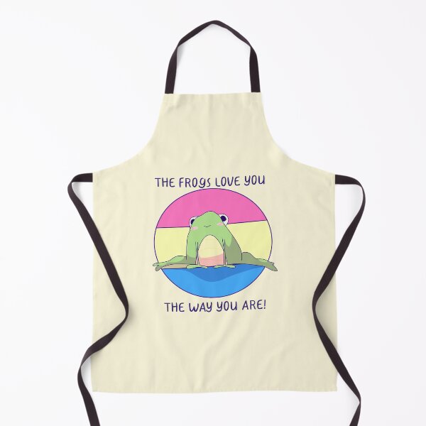Item preview, The Frogs Love You The Way You Are! Pan Pride  designed and sold by ForTheFrogWar.