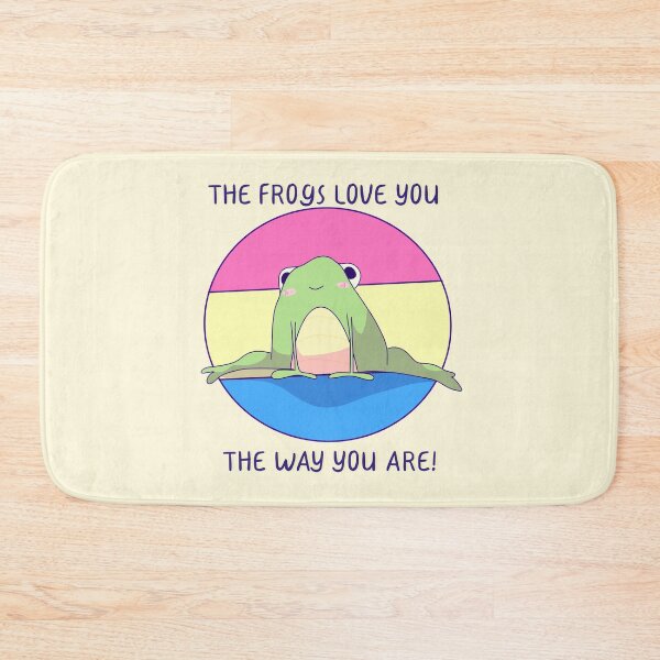 Item preview, The Frogs Love You The Way You Are! Pan Pride  designed and sold by ForTheFrogWar.
