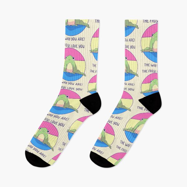 Item preview, The Frogs Love You The Way You Are! Pan Pride  designed and sold by ForTheFrogWar.