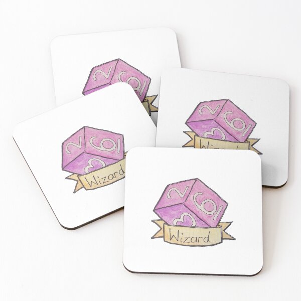 Item preview, D&D Wizard Hit Dice designed and sold by DrawnByLee.
