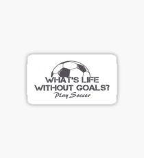 Soccer Life Sticker