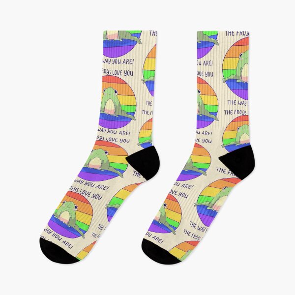 Item preview, The Frogs Love You The Way You Are! Lgbt Pride  designed and sold by ForTheFrogWar.