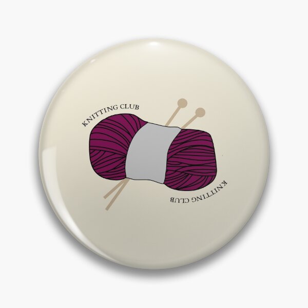 Item preview, knitting club logo designed and sold by eleanor27.