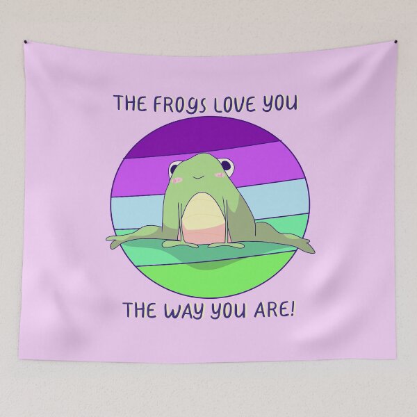 Item preview, The Frogs Love You The Way You Are! Toric Pride  designed and sold by ForTheFrogWar.